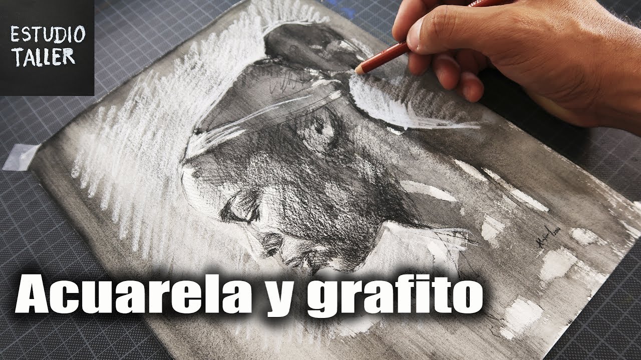Acuarela y grafito LA MEJOR combinación | Estudio Taller