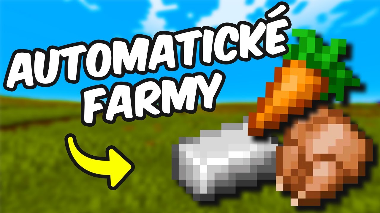 Minecraft - Nejlepší automatické farmy pro začátečníky!