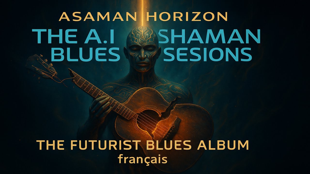 Bonus Track X — 🔥 THE A.I SHAMAN BLUES SESSIONS (Français Version) — Concept Futurist Blues ALBUM