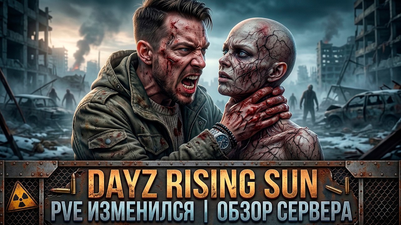 ОБЗОР DAYZ - PVE СЕРВЕР RISING SUN ИЗМЕНИЛСЯ