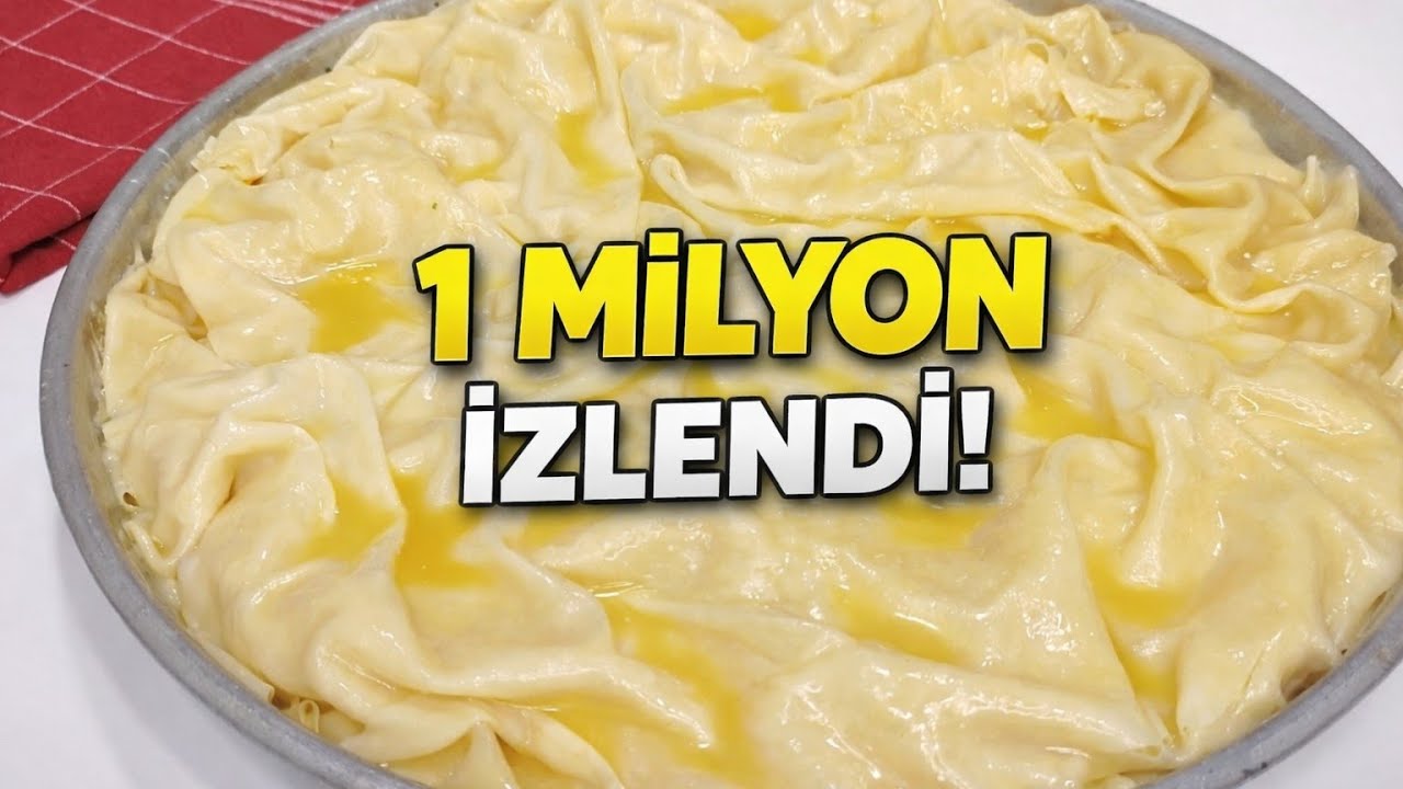+1 MİLYON İZLENEN SU BÖREĞİ TARİFİM❗️ Tam Ölçü, Garantili💯💯 Gerçek Su Böreği Nasıl Yapılır