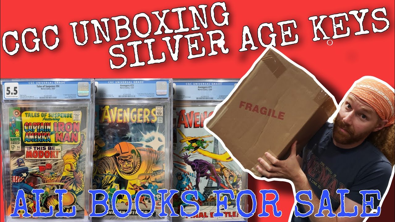CGC Unboxing Silver Age Keys