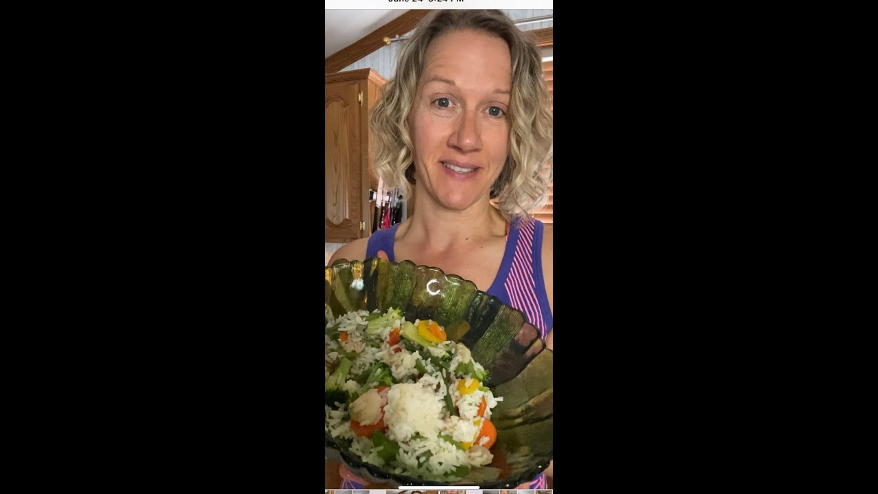 Lady Miriam WholeFoodPlantBased -SOS free - Stir-fry baby  (video 1 unedited)