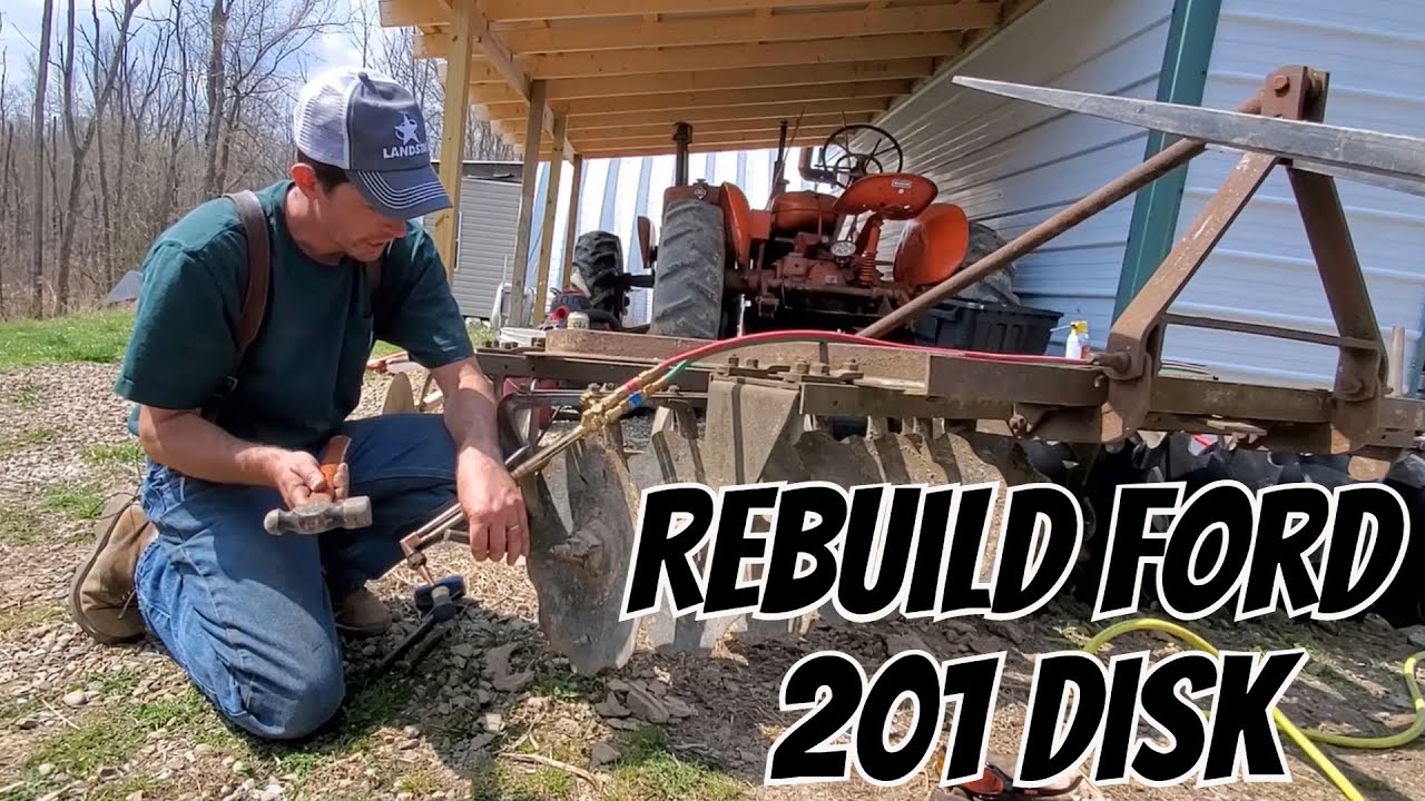 Rebuilding A Ford 201 Disk - Part 1 - Disassembly