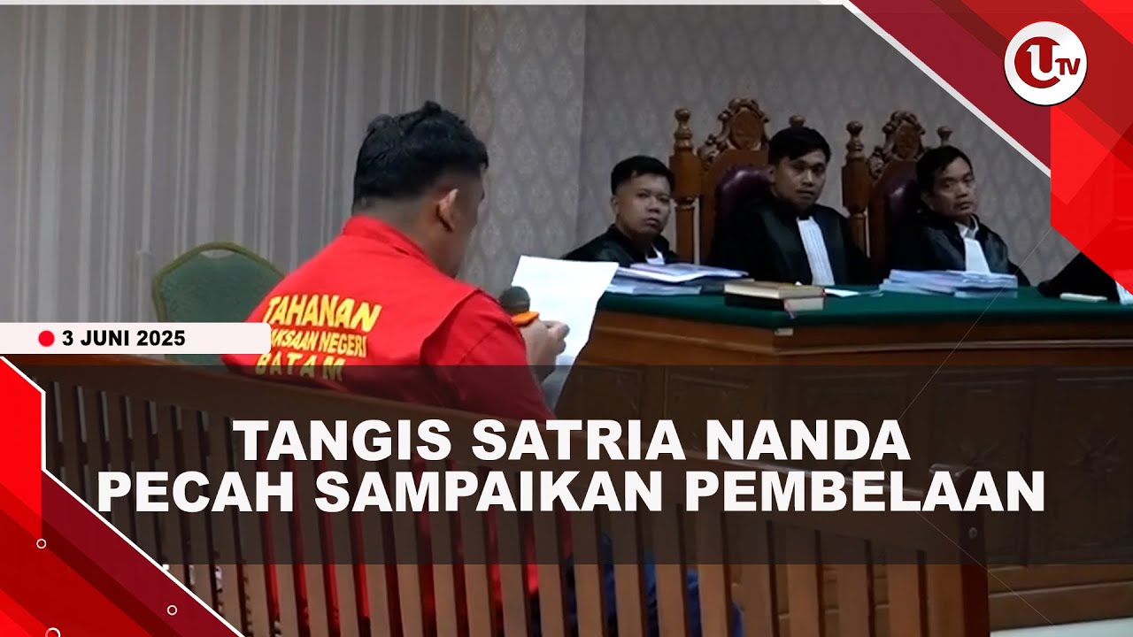 EKS KASAT NARKOBA BARELANG MENANGIS SAMPAIKAN PEMBELAAN | U-NEWS