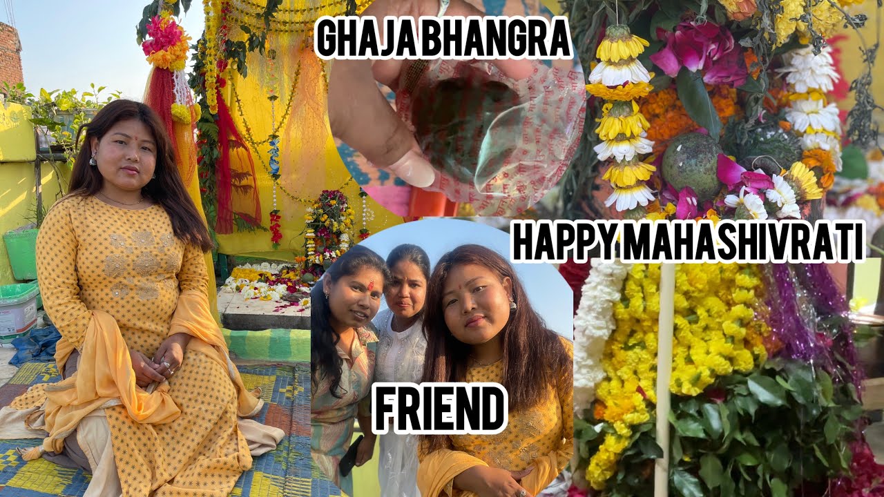 MAHASHIVRATI SPECIALS 🌺🙏|| SATHI GHAR MA INVITE  PUJA MA || AAMA KO NAME MA DOODH CHARAYO|| 