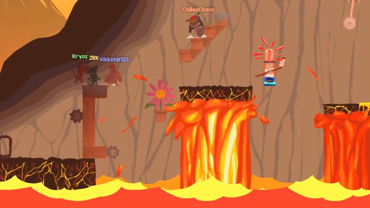 NEW LAVA LEVEL! - Ultimate Chicken Horse