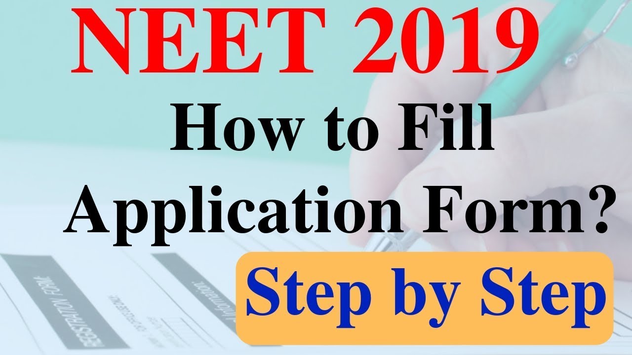 NEET 2019 Application Form | How to Fill Application | NEET 2019 Registration | NEET 2019 News