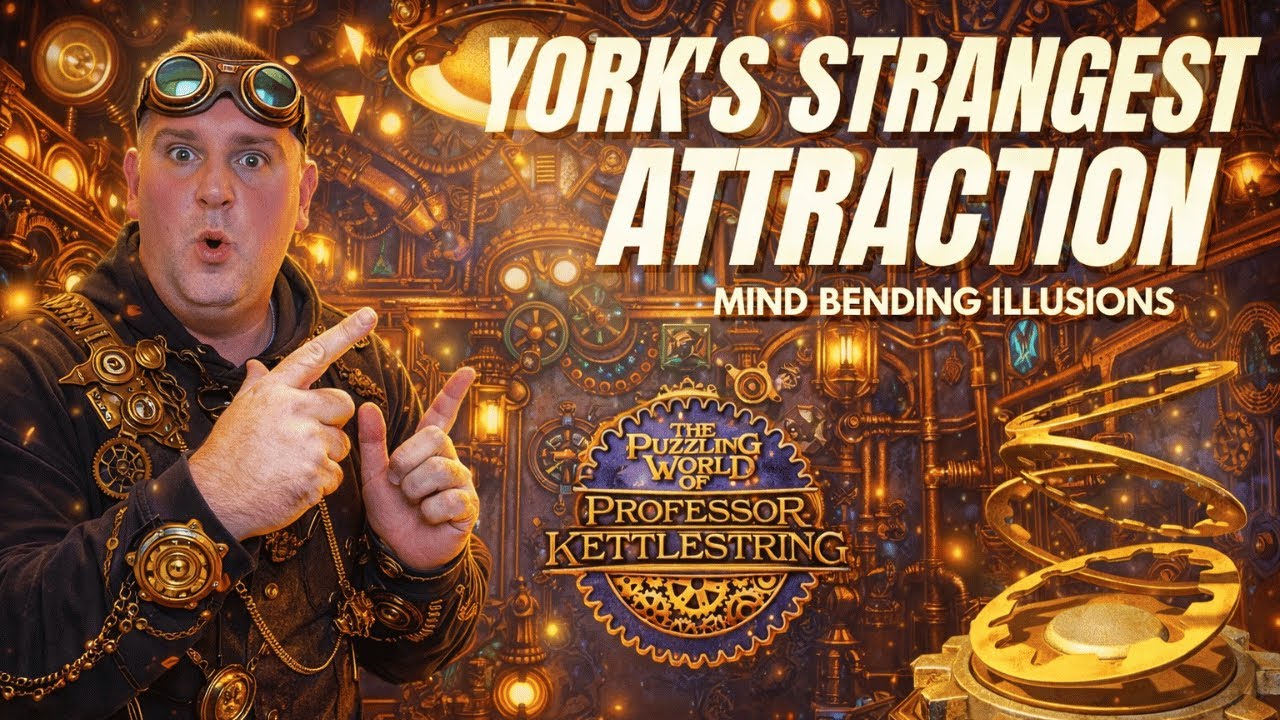 Visiting York's STRANGEST Attraction! | The Puzzling World of Professor Kettlestring