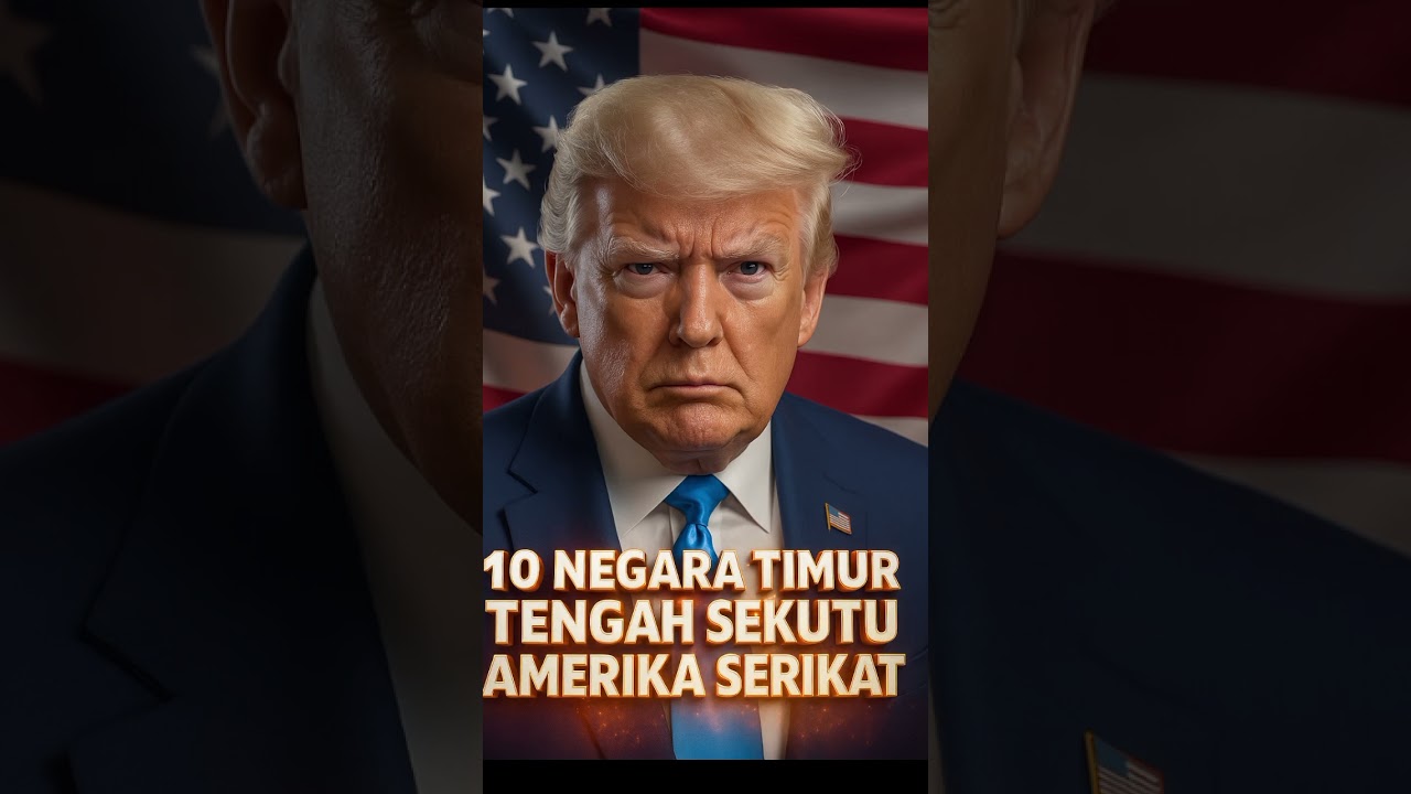 NEGARA TIMUR TENGAH SEKUTU AMERIKA SERIKAT #vidioshort