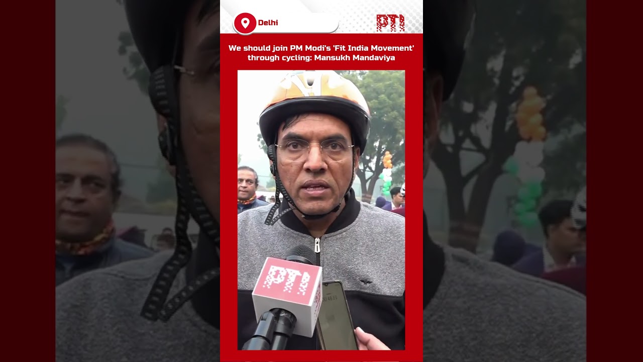 We should join PM Modi's 'Fit India Movement' through cycling: Mansukh Mandaviya