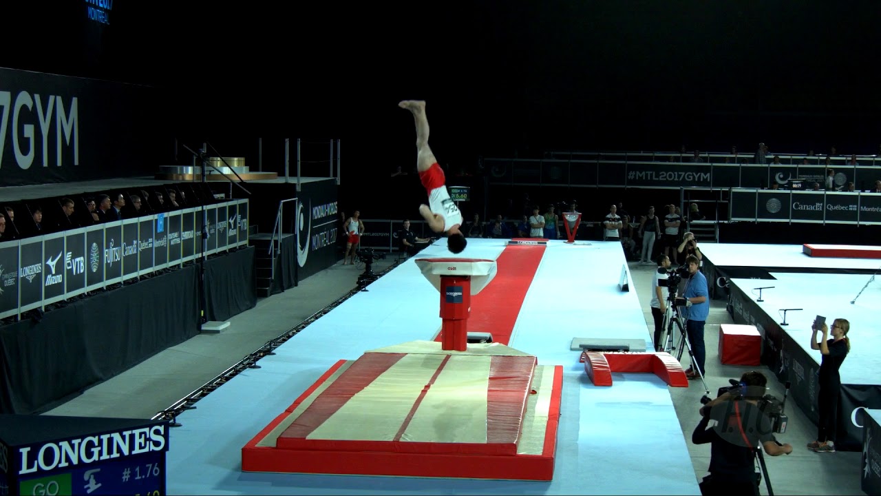 KIM Hansol (KOR) - 2017 Artistic Worlds, Montréal (CAN) - Qualifications Vault 1