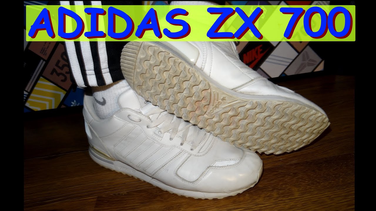 #010 My ADIDAS ZX 700 - sneakers shoeplay - RemiSneakPL - #whitestuff #whitesneaks