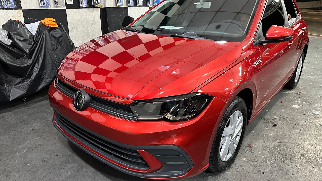 2 Polo Comfortline 2023,atualização de sensor de ré,codificações,escurecimento dos faróis e etc..