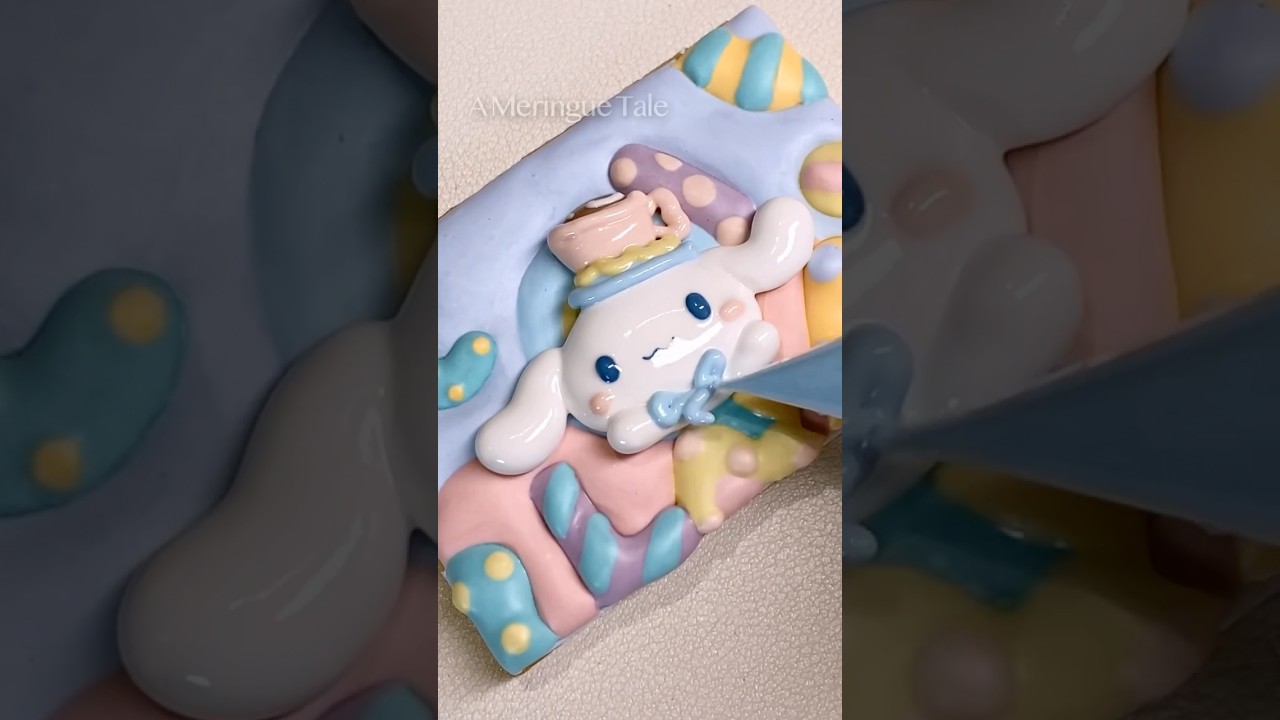 Making Cinnamoroll claw machine unfortunately failed 🌝 #meringue  #cinnamoroll #sanrio #diorama