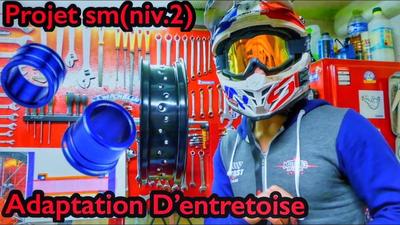 Projet sm (NIV.2) : Tuto adaptation jante / fabrication d’entretoise