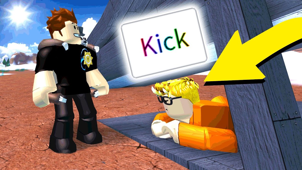 IF I SEE YOU, I KICK YOU! (Roblox Jailbreak)