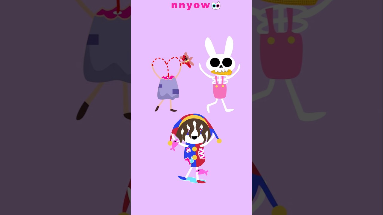 Dumb Ways to Die(JAX, POMNI and Ragatha. The Amazing Digital Circus)