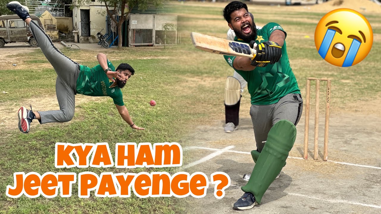 KIA HUM JEET PAYENGE ? 😭| T20 CRICKET MATCH 🏏| SYED FAHAD | WIN OR LOSE?