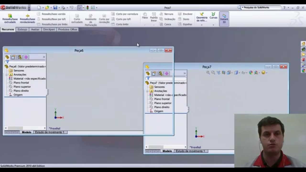SolidWorks 2013 - Aula 001 - Ambienta&ccedil;&atilde;o