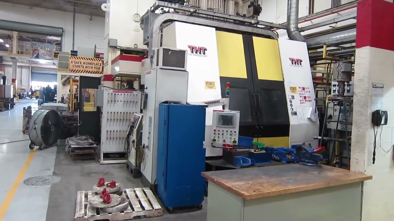 Used 1000 Ton THT Presses Vertical Shuttle Die Casting Machine No 4170