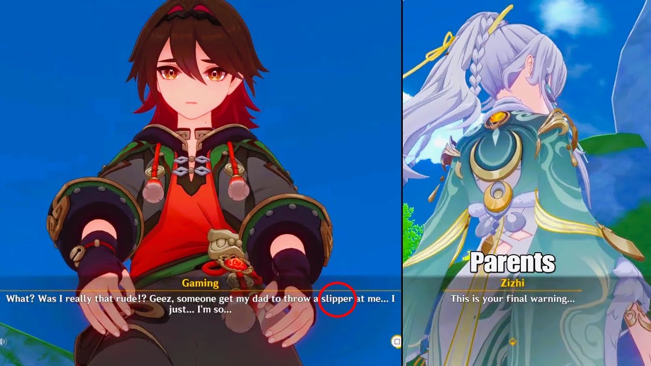 When you have Asian parents lol! | Lantern Rite Quest (Genshin Impact PS5)