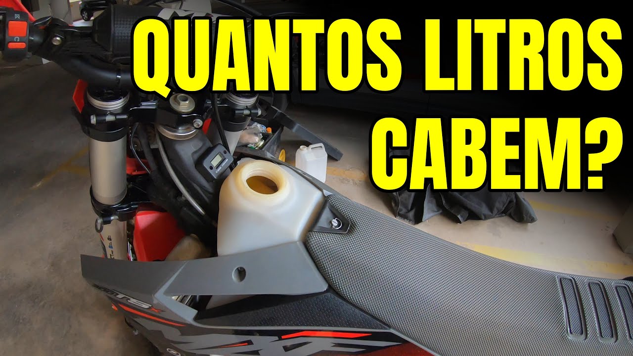 MXF 300 TSX 2026 saiba quantos litros de combustível cabem no tanque na realidade
