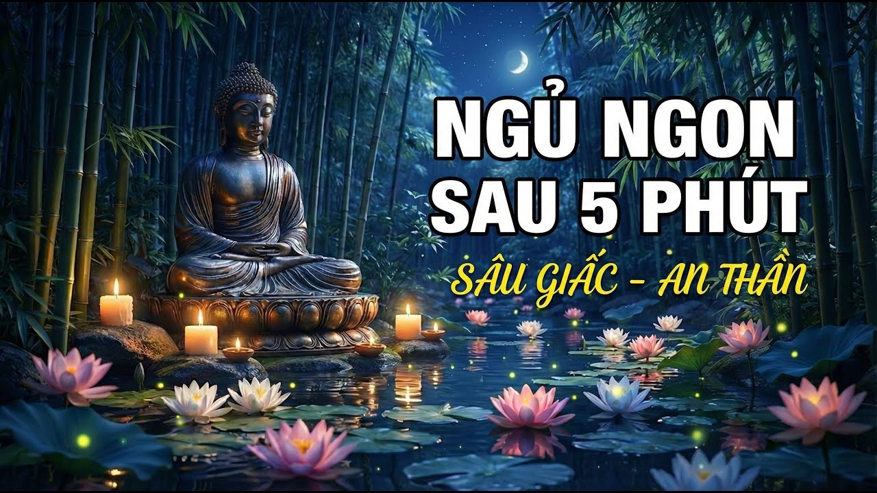 🌧️ Nhạc Thiền Mưa Đêm & Piano Chữa Lành | Ru Bạn Ngủ Ngon Sau 5 Phút #binhanotrongta #nhacthien