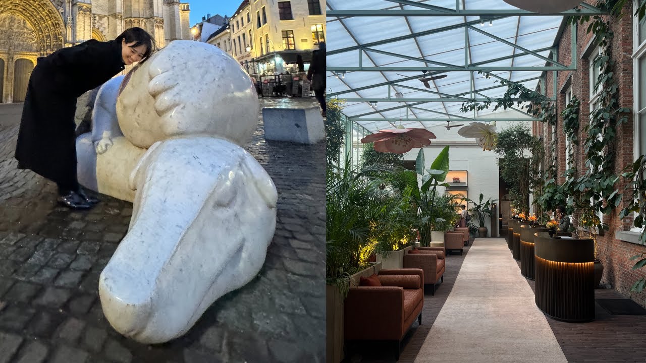 【🇧🇪 Antwerp】仕事にくっつけて旅行💭アントワープデザイナー / パトラッシュが見たかった絵のある大聖堂 / 温室ホテル
