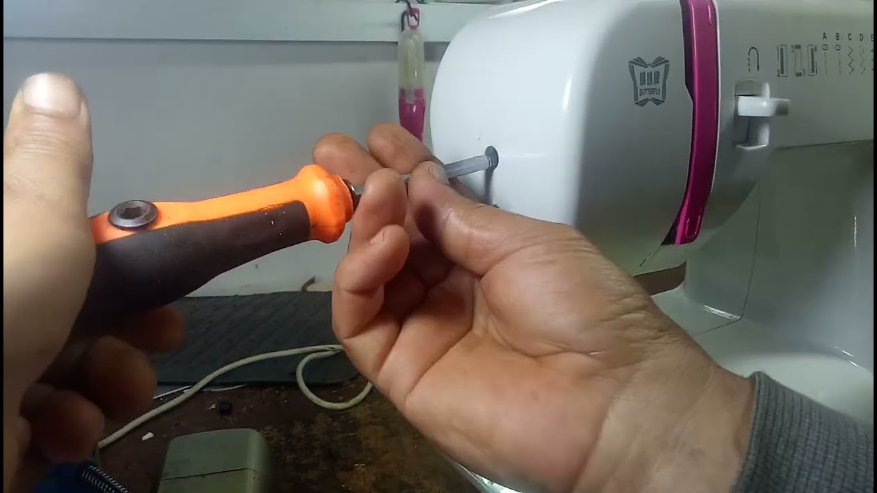 problème de zigzag pour les machines à coudre portative