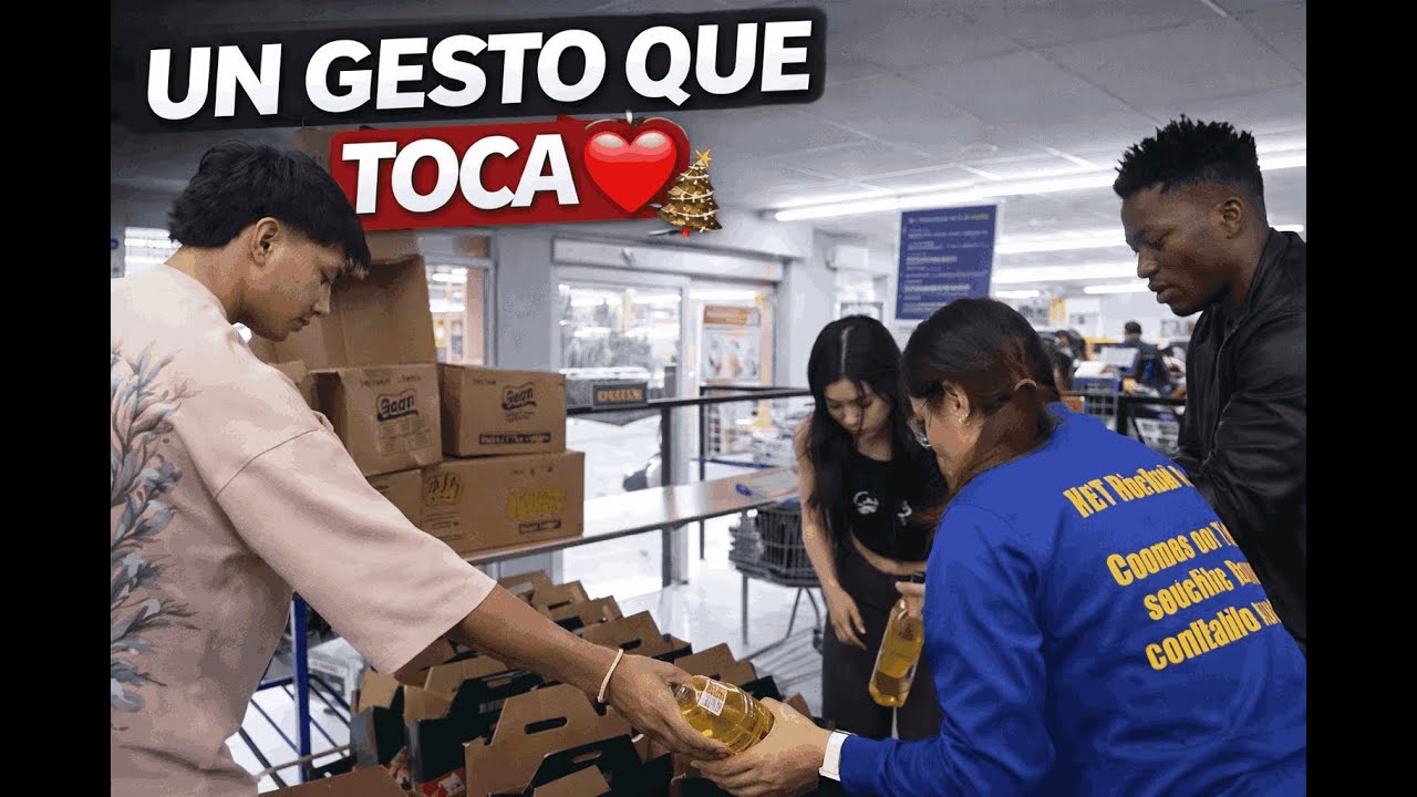 ISMAEL SÁNCHEZ COMPRA CANASTAS NAVIDEÑAS PARA QUIENES MÁS LO NECESITAN 🎄❤️ | JUNTO A MAY Y WAKANDA
