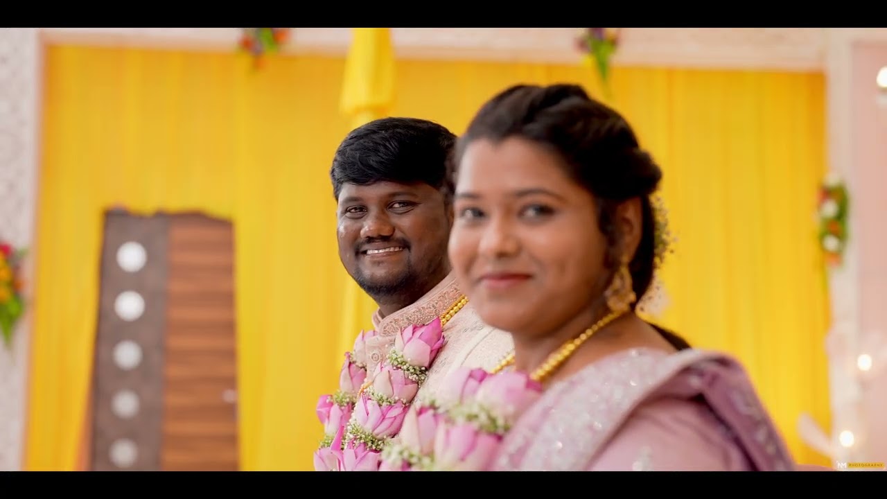 Prasad +  Sowmya | Reception + Sangeeth Teaser 4K | NM photography