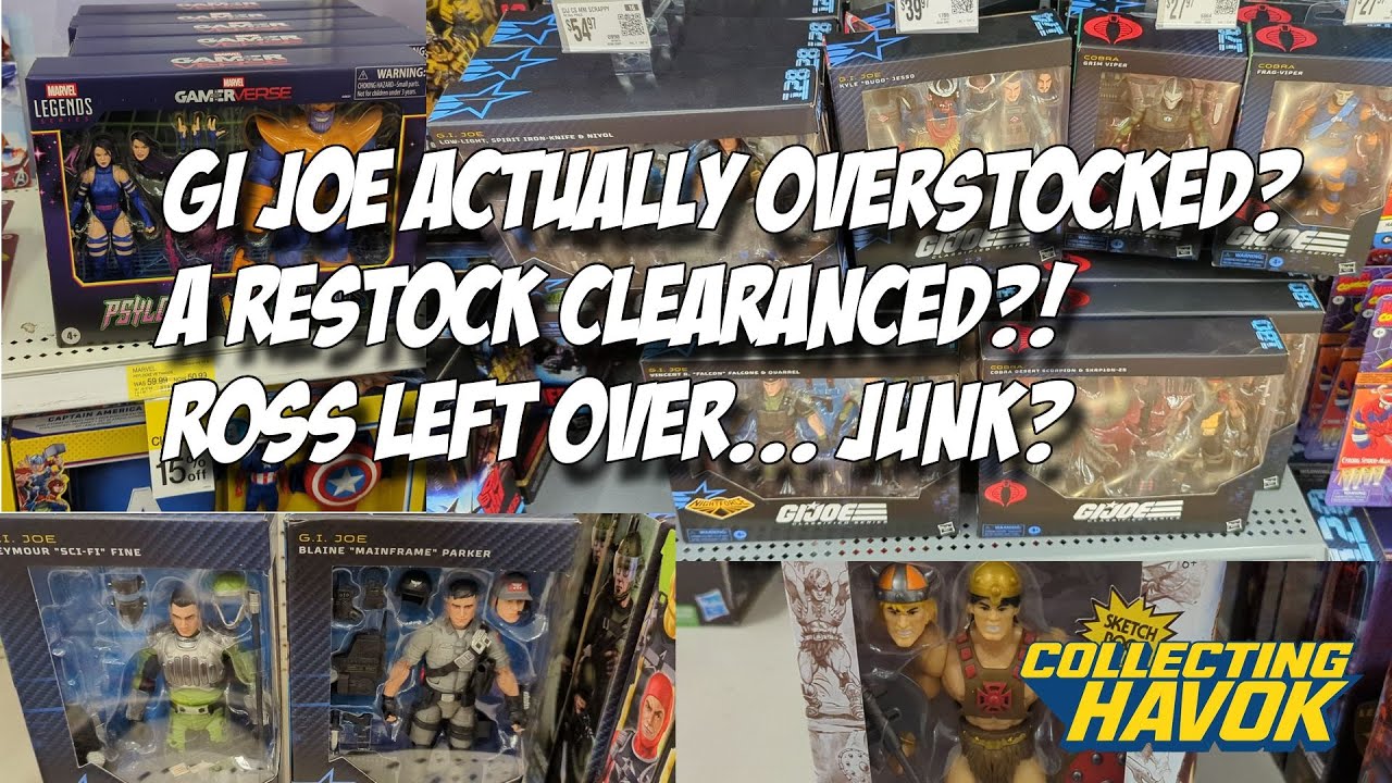 Набор из двух фигурок Псайлок и Таноса сразу на распродаже?! GI Joe в отличном состоянии?! Хлам о...