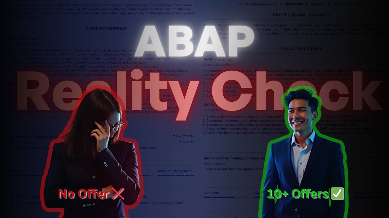 Top 25 SAP S/4HANA & ABAP Interview Questions and Answers (2025) | Most Asked SAP ABAP Interview Q&A