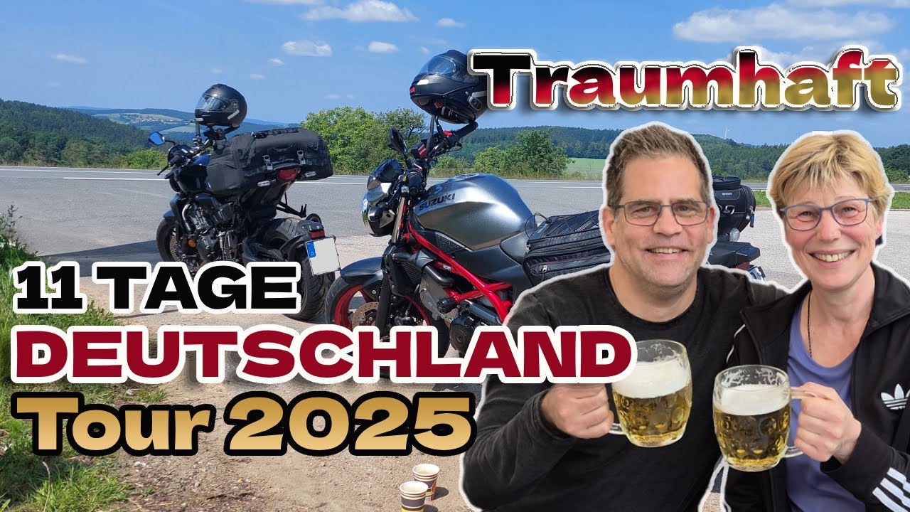 Planlos glücklich! Motorradtour durch Deutschland 2025
