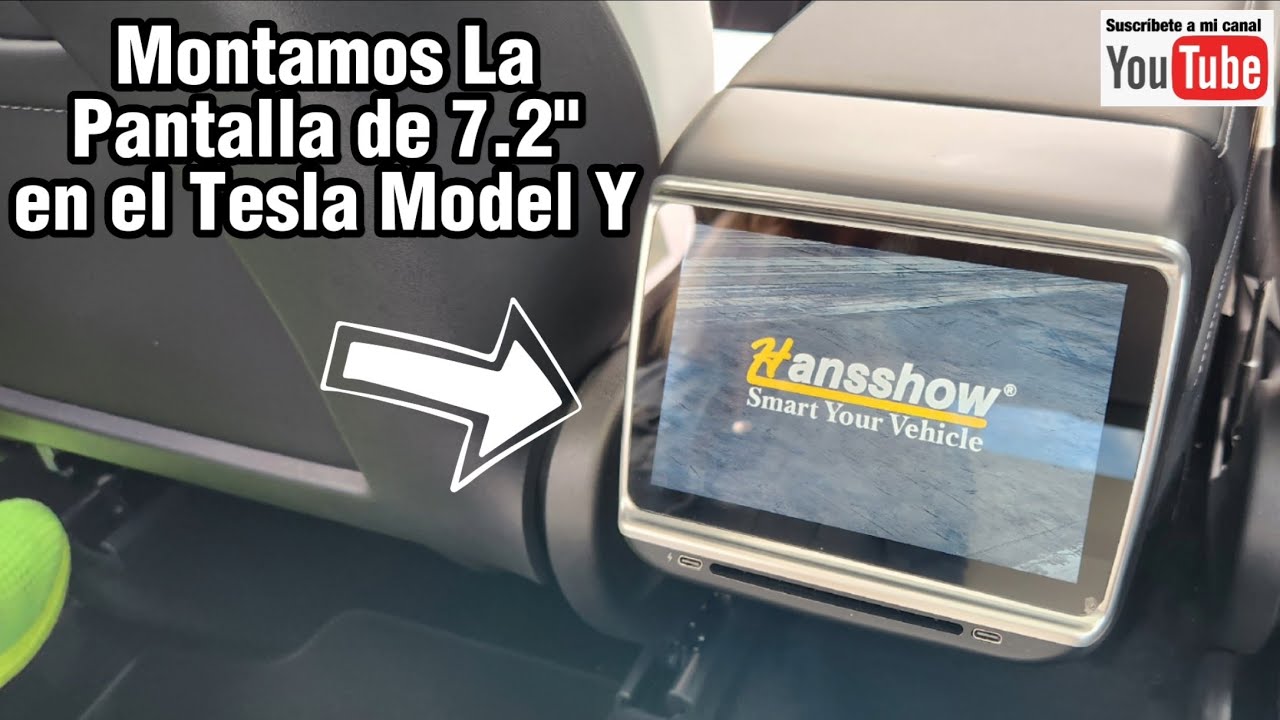 TESLA MODEL Y PANTALLA 7,2
