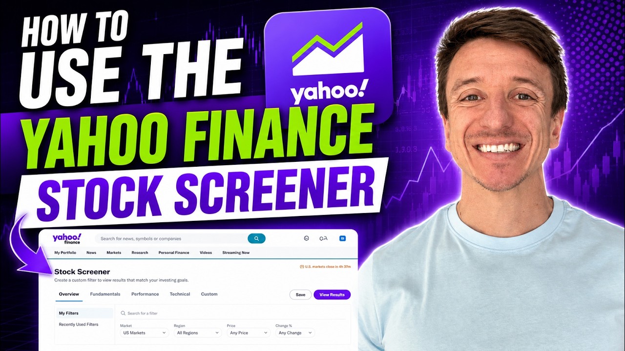 How To Use The Yahoo Finance Stock Screener