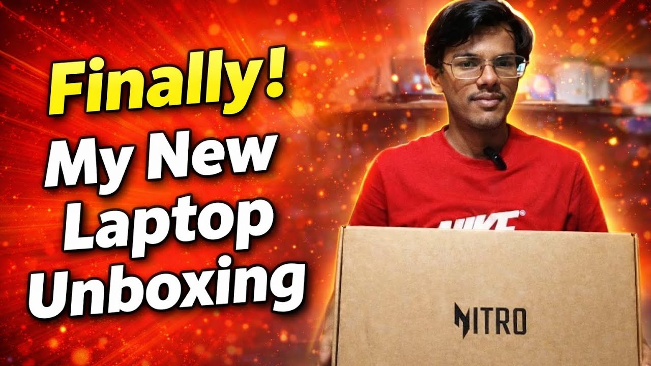 Acer Nitro V16S Intel Core 5 – Unboxing & First Look 🔥