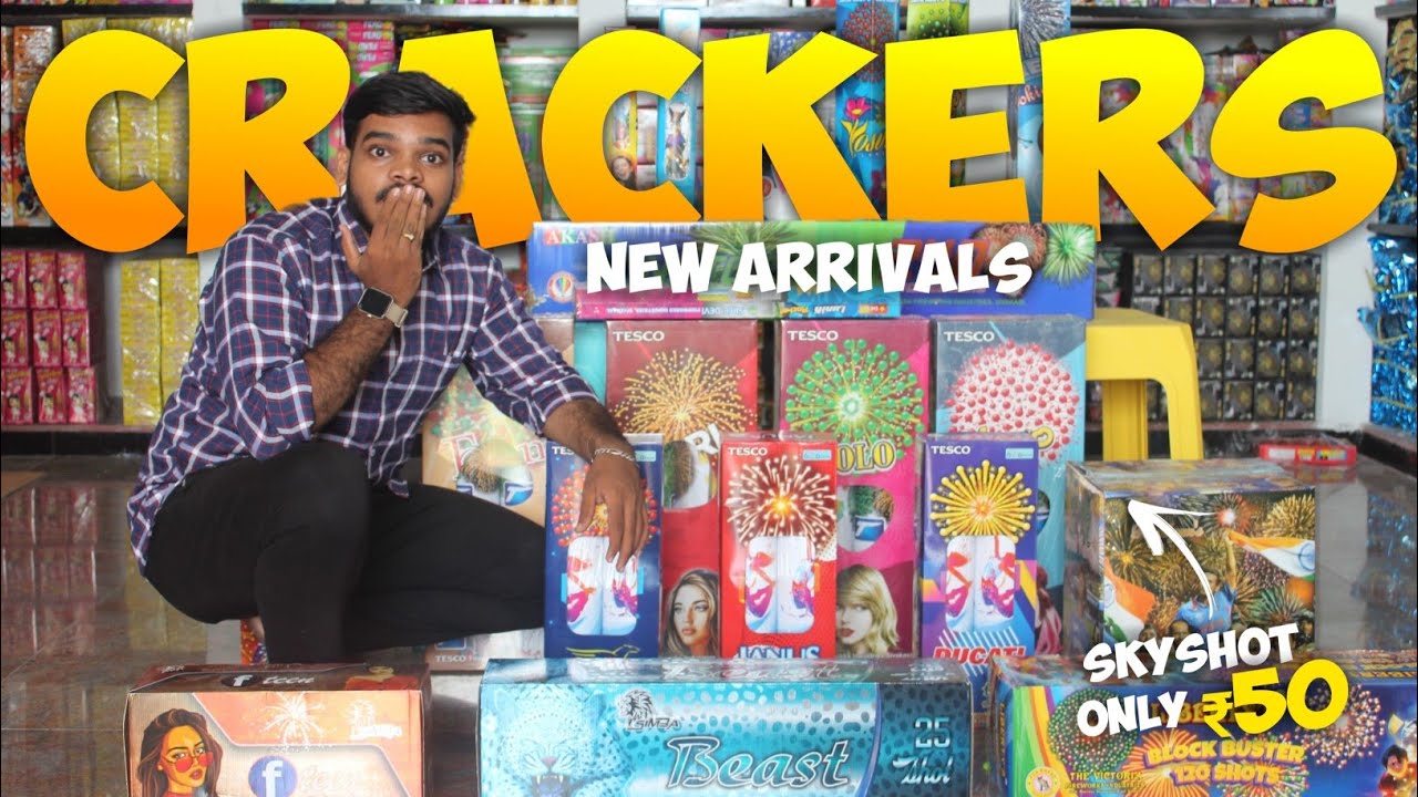 Branded Crackers from ₹5Rupees 🔥| Skyshot from just ₹50 | New Diwali 2022 Crackers Testing |Abified