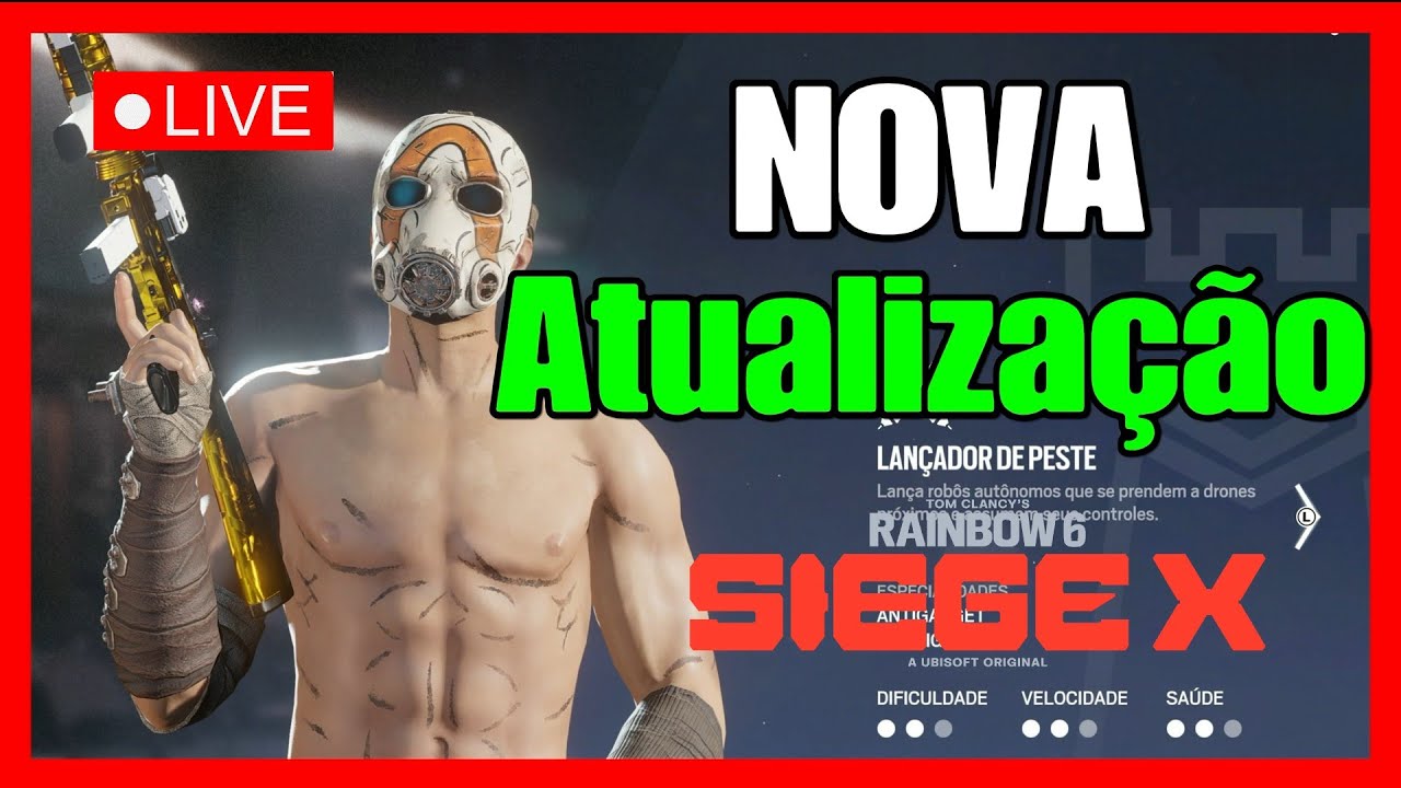 🔴NOVA ATUALIZAÇÃO BORA CONFERIR..( RAINBOW SIX SIEGE PC/ PS5//XBOX )