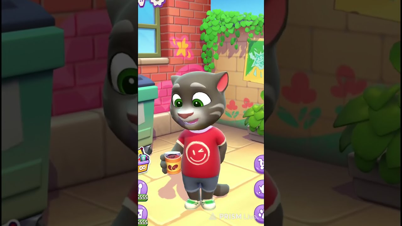 TALKING TO TOM #talkingtom#ocean#prismlivestudio