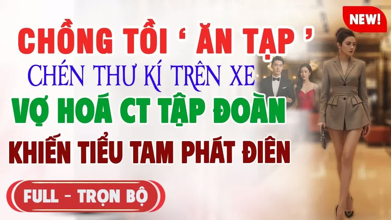 Chồng và nhân tình lái xe đến trước cửa tập đoàn để khoe khoang, vài phút sau sự thật khiến họ phát