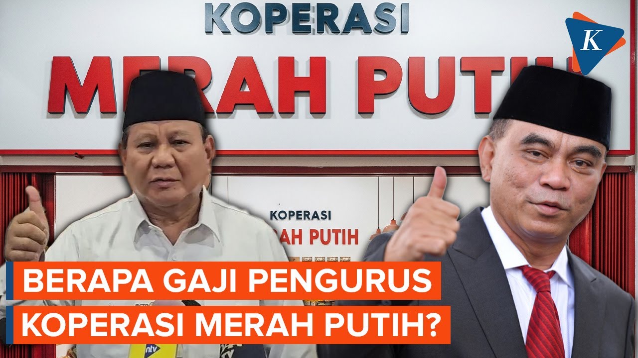 Berapa Gaji Pengurus Koperasi Merah Putih?