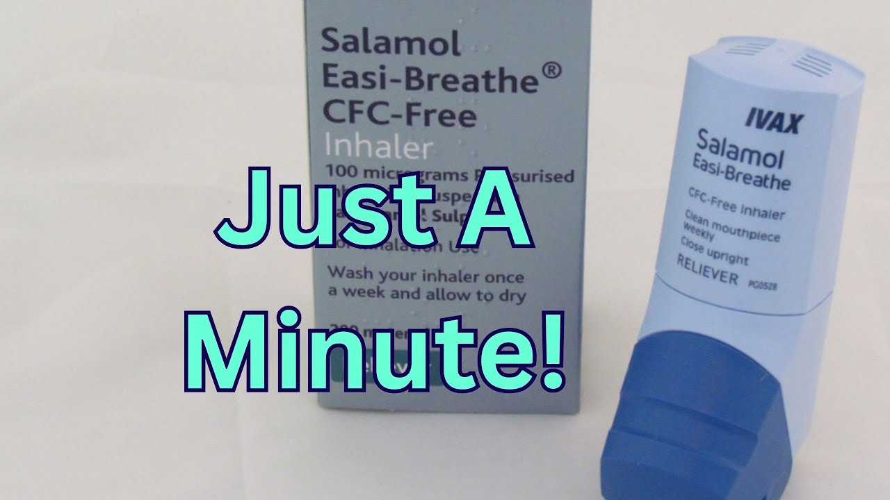 60 SECOND ASTHMA SKILLS ! HOW TO USE THE EASI-BREATHE INHALER #shorts