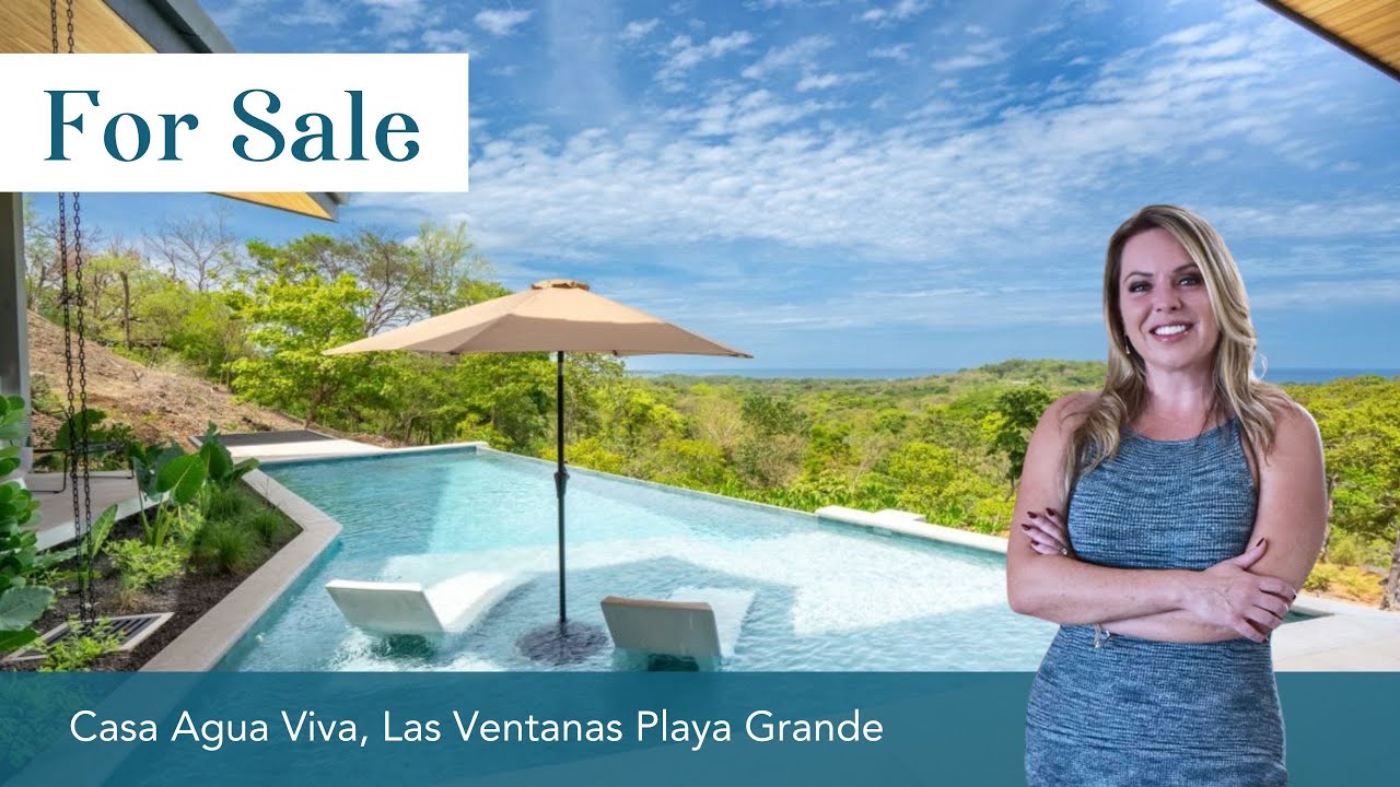 Casa Agua Viva: Modern Ocean View Luxury In Playa Grande