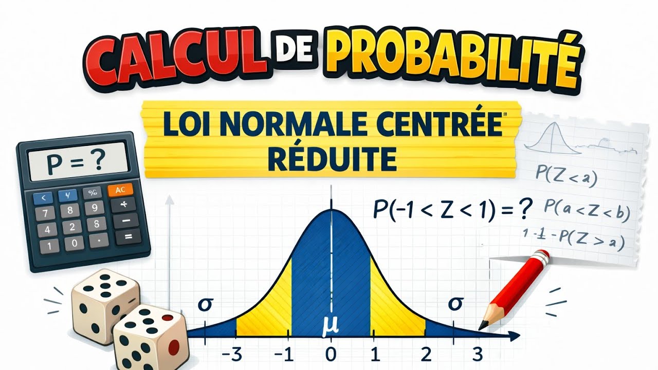 [Comment] calculer une probabilité du loi normale centrée réduite