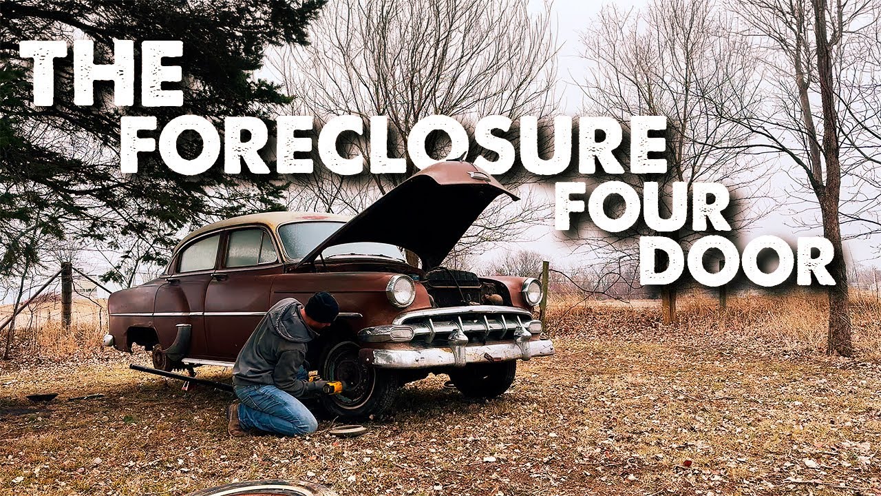 Forgotten 1954 Chevrolet Will it RUN and DRIVE after 2 DECADES?