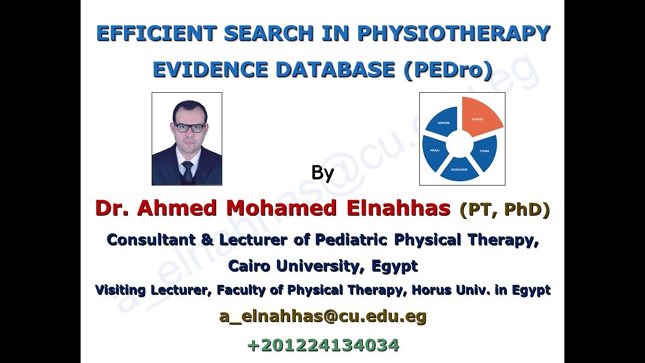 Efficient Search in Physiotherapy Evidence Database (PEDro)