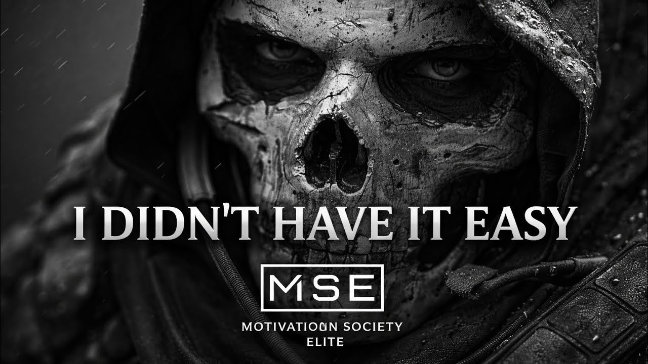 I DIDN’T HAVE IT EASY – Hard Life Made Me Strong | Motivational Rap