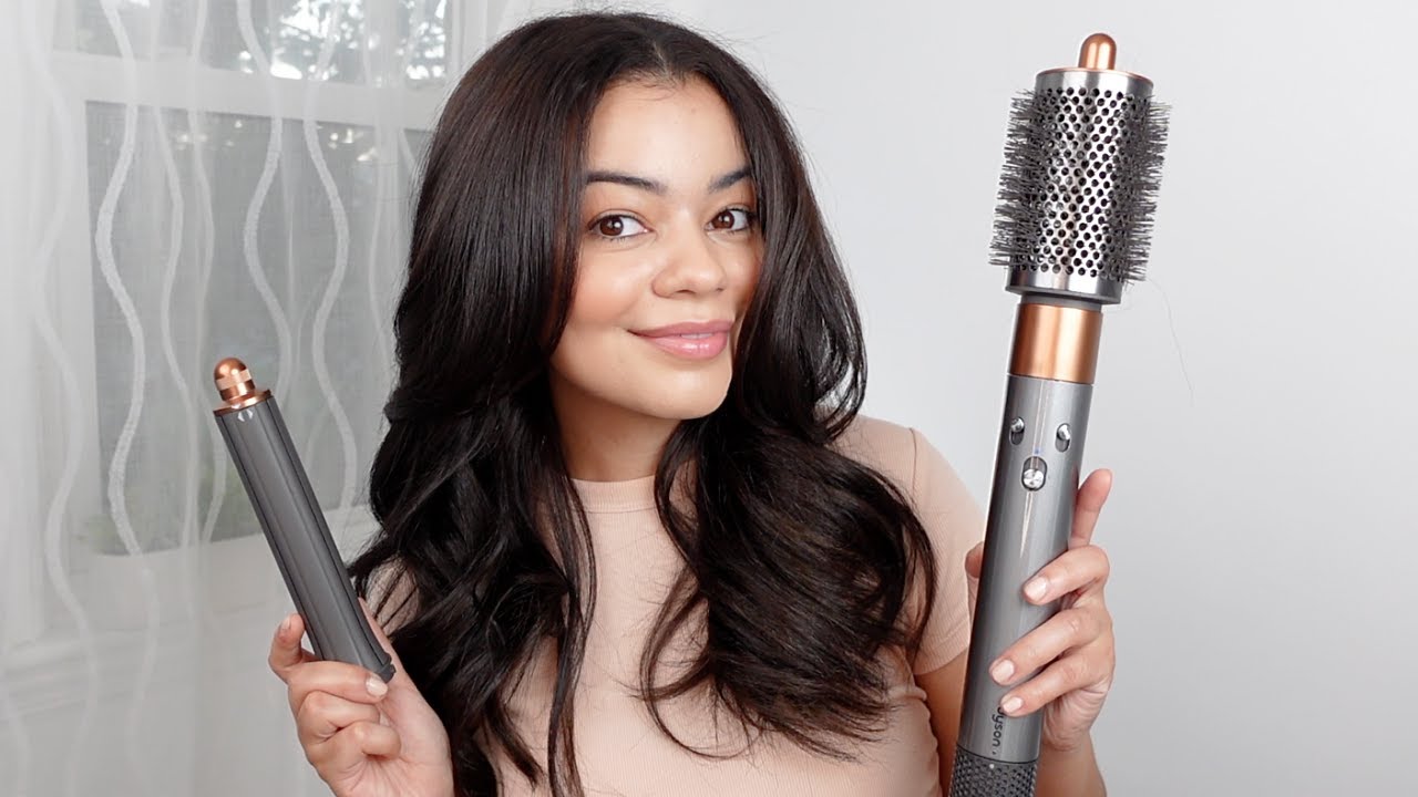 PERFECT Fall Blowout Using NEW Dyson Airwrap Attachments! 😍